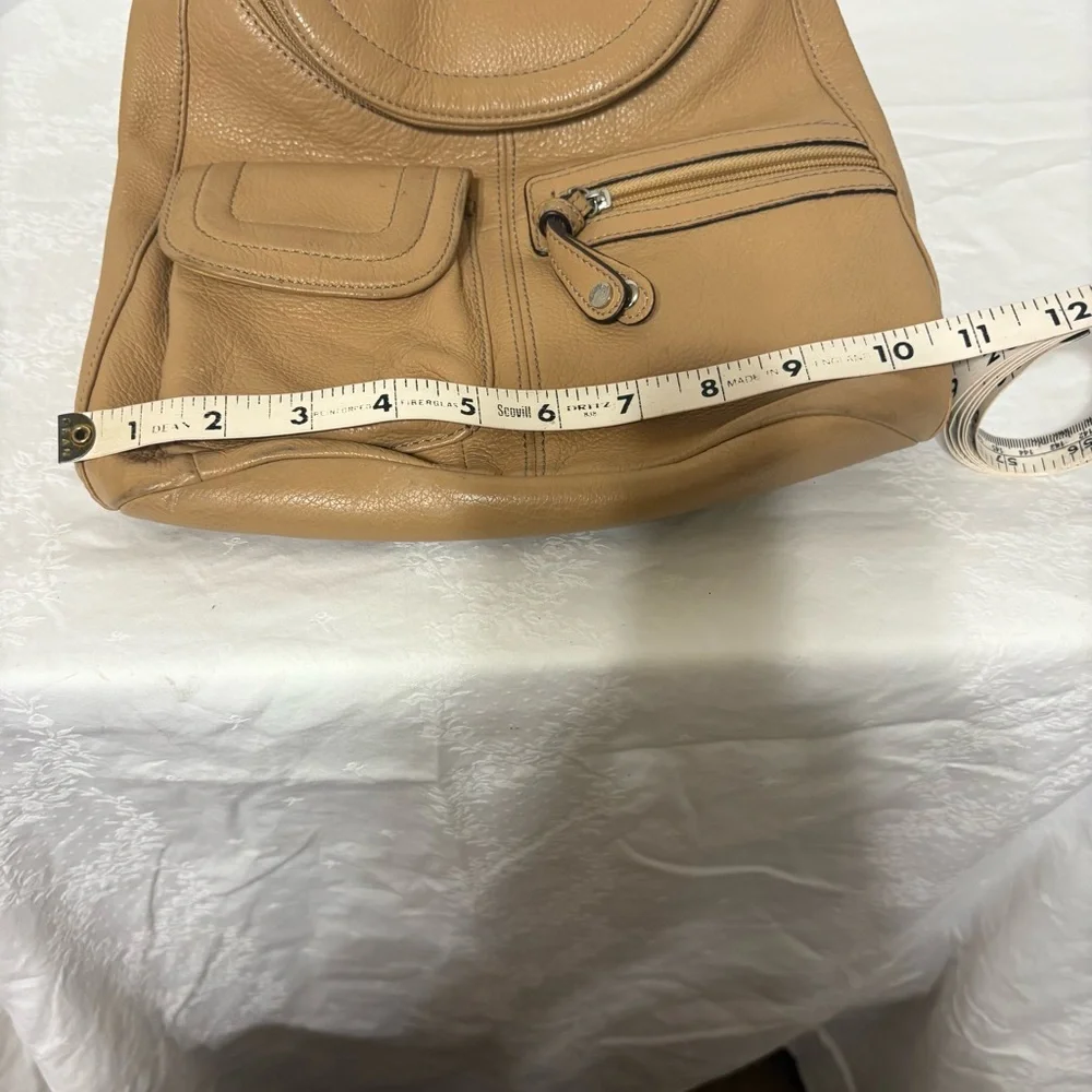 Tignanello leather backpack.
